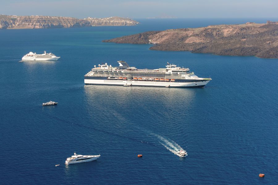 santorini port